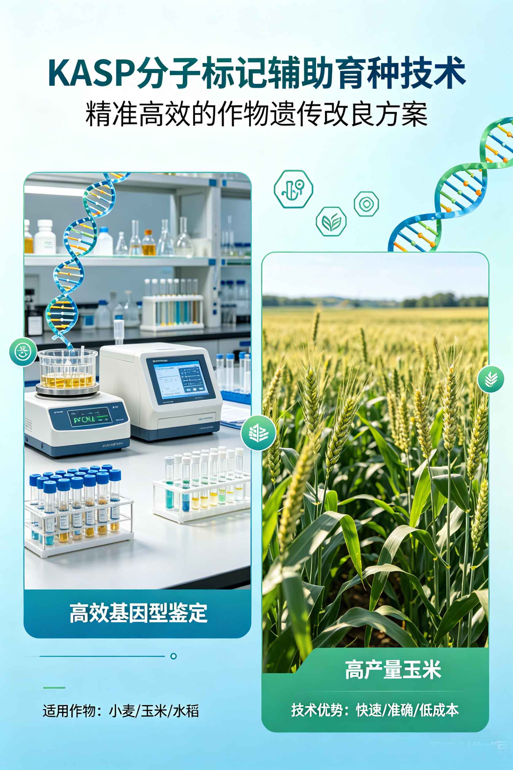 KASP 分子育种整体解决方案(图1)