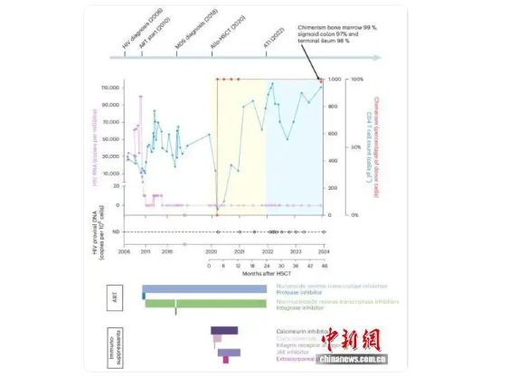 最新医学研究：携特定基因突变同胞干细胞移植或助艾滋病长期缓解